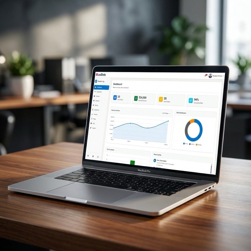 LexiDots Premium Dashboard Interface